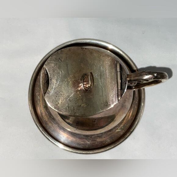 VTG MARLBORO PLATE EP COPP BM MOUNTS SILVER PLATED CREAMER 103 8oz. - Picture 6 of 8